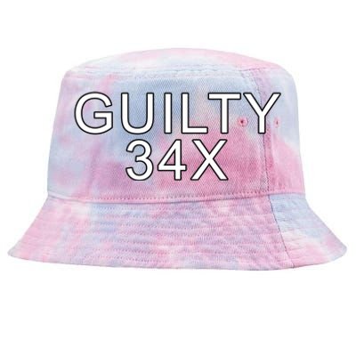 Donald Trump Guilty On 34 Counts Tie-Dyed Bucket Hat