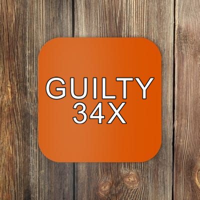 Donald Trump Guilty On 34 Counts Coaster