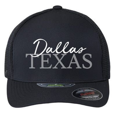 Dallas Texas Gift Flexfit Unipanel Trucker Cap