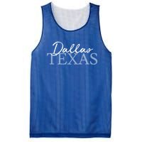 Dallas Texas Gift Mesh Reversible Basketball Jersey Tank