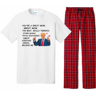 Donald Trump Great Mom Mothers Day Pajama Set