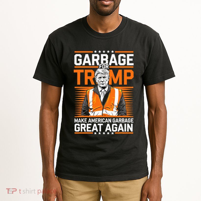 Donald Trump Garbage Orange Reflective Safety Vest Tall T-Shirt