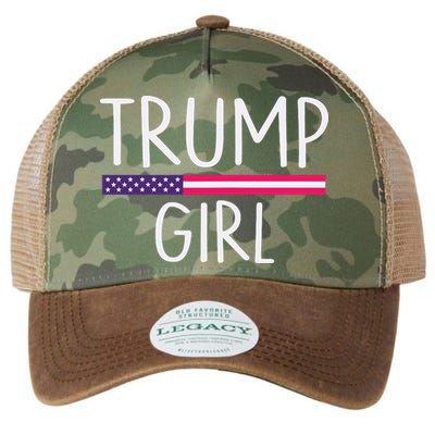 Donald Trump Girl 2020 Legacy Tie Dye Trucker Hat