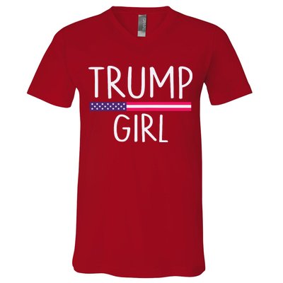 Donald Trump Girl 2020 V-Neck T-Shirt