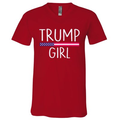 Donald Trump Girl 2020 V-Neck T-Shirt