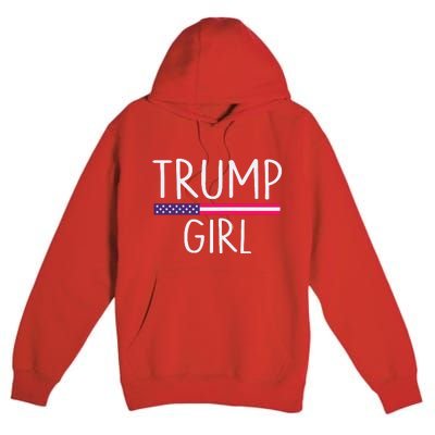 Donald Trump Girl 2020 Premium Pullover Hoodie