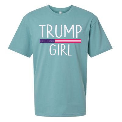 Donald Trump Girl 2020 Sueded Cloud Jersey T-Shirt