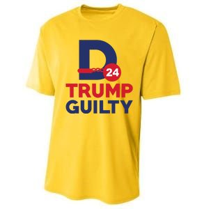 Donald Trump Guilty 24 Political Performance Sprint T-Shirt