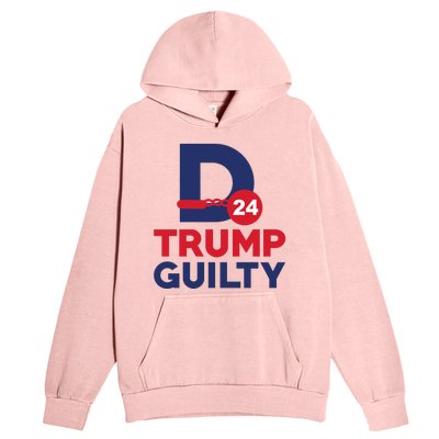 Donald Trump Guilty 24 Political Urban Pullover Hoodie