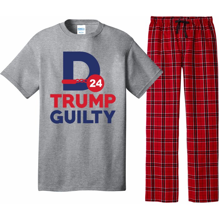 Donald Trump Guilty 24 Political Pajama Set