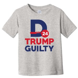 Donald Trump Guilty 24 Political Toddler T-Shirt