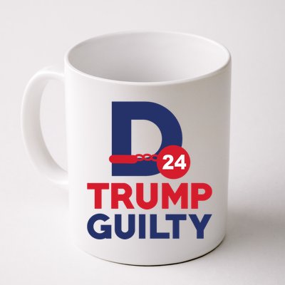 Donald Trump Guilty 24 Political Coffee Mug