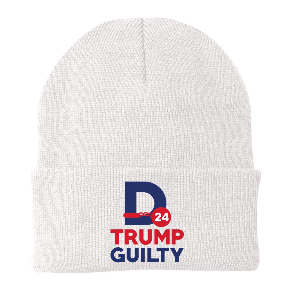 Donald Trump Guilty 24 Political Beanie