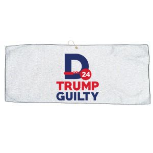 Donald Trump Guilty 24 Political Large Microfiber Waffle Golf Towel