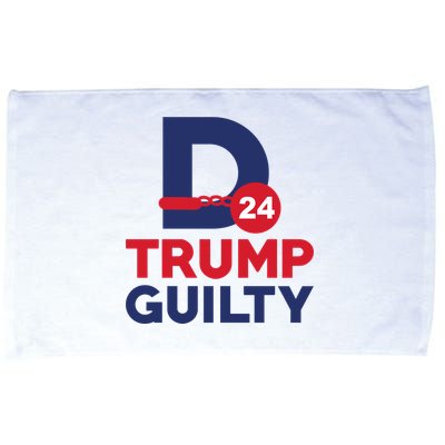 Donald Trump Guilty 24 Political Microfiber Hand Towel