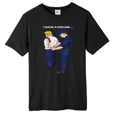 Donald Trump Getting Arrested Lock Him Up Trump Tall Fusion ChromaSoft Performance T-Shirt