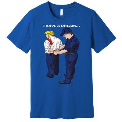 Donald Trump Getting Arrested Lock Him Up Trump Premium T-Shirt