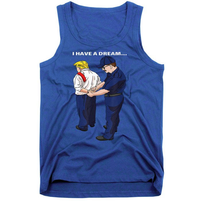 Donald Trump Getting Arrested Lock Him Up Trump Tank Top