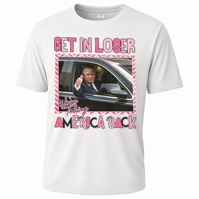 Donald Trump Get In Loser We Are Taking America Back Funny Trump Performance Shirt
