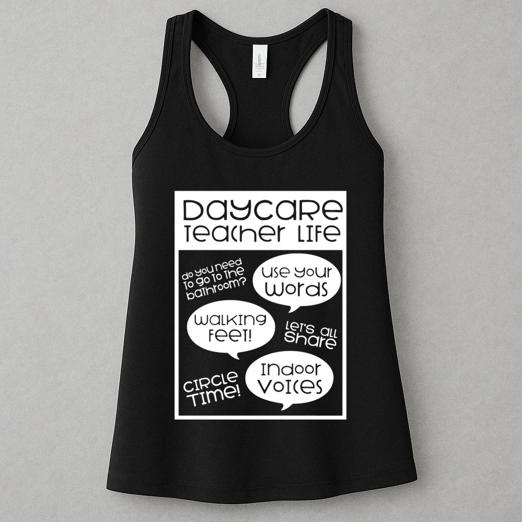 Daycare Teacher Gift Daycare Provider Gifts Thank You Preschool Womens Tank Top