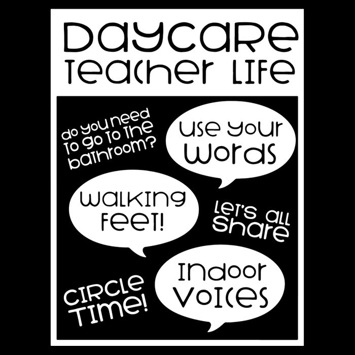 Daycare Teacher Gift Daycare Provider Gifts Thank You Preschool Womens Tank Top