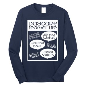 Daycare Teacher Gift Daycare Provider Gifts Thank You Preschool Long Sleeve Shirt