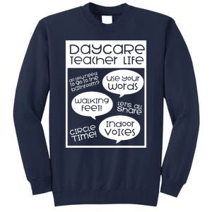 Daycare Teacher Gift Daycare Provider Gifts Thank You Preschool Tall Sweatshirt