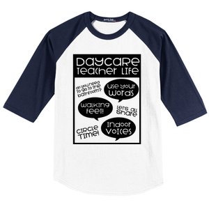 Daycare Teacher Gift Daycare Provider Gifts Thank You Preschool Baseball Sleeve Shirt