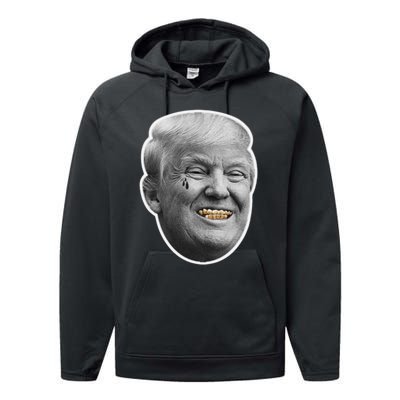 Donald Trump Gangster Performance Fleece Hoodie