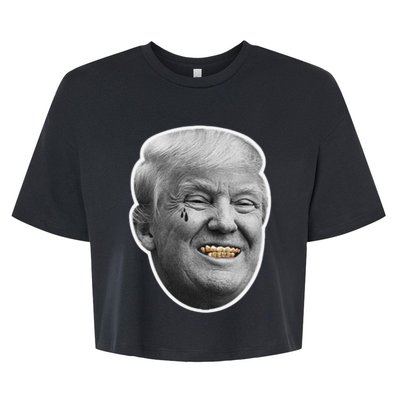 Donald Trump Gangster Bella+Canvas Jersey Crop Tee