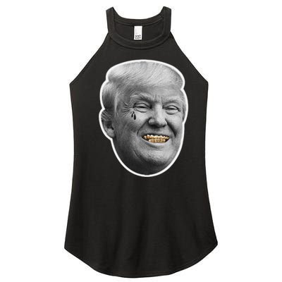 Donald Trump Gangster Women’s Perfect Tri Rocker Tank