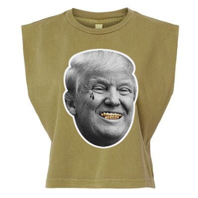 Donald Trump Gangster Garment-Dyed Women's Muscle Tee