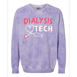 Dialysis Technician Gift Dialysis Tech Gift Colorblast Crewneck Sweatshirt