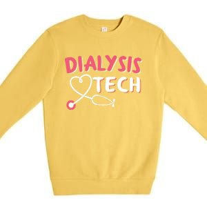 Dialysis Technician Gift Dialysis Tech Gift Premium Crewneck Sweatshirt