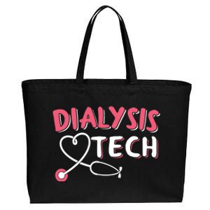 Dialysis Technician Gift Dialysis Tech Gift Cotton Canvas Jumbo Tote