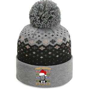 Donald Trump Gift Santa Ugly Christmas Merry Trumpmas Gift The Baniff Cuffed Pom Beanie