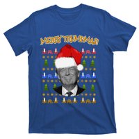 Donald Trump Gift Santa Ugly Christmas Merry Trumpmas Gift T-Shirt