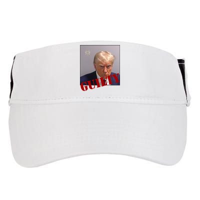 Donald Trump Guilty Mugshot Adult Drive Performance Visor