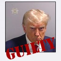 Donald Trump Guilty Mugshot Flatbill Hat