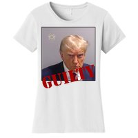 Donald Trump Guilty Mugshot Women's T-Shirt