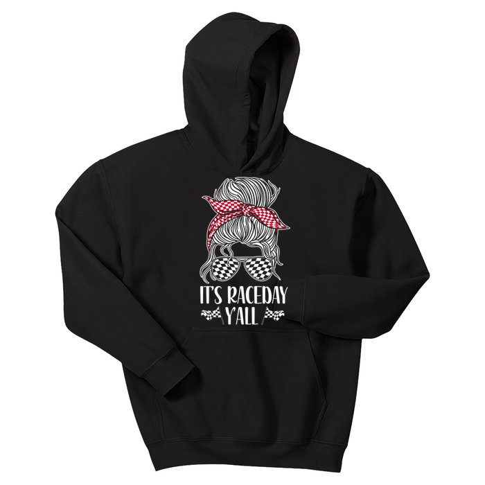 Dirt Track Go Kart Racing Race Mom Friend Grandma Gift Kids Hoodie