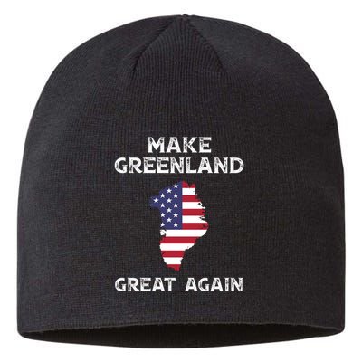 Donald Trump Greenland Make Greenland Great Again Sustainable Beanie