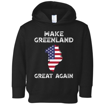 Donald Trump Greenland Make Greenland Great Again Toddler Hoodie