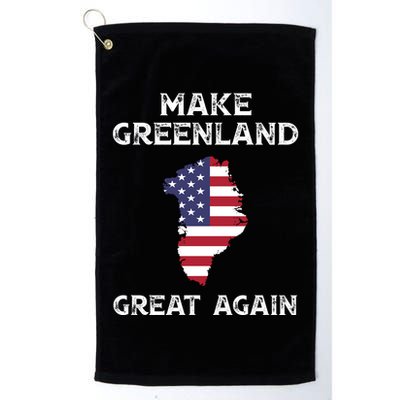 Donald Trump Greenland Make Greenland Great Again Golf Towel