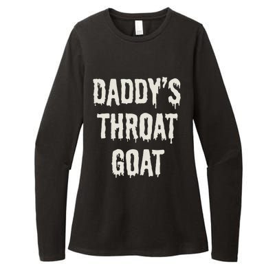 DaddyS Throat Goat Womens CVC Long Sleeve Shirt