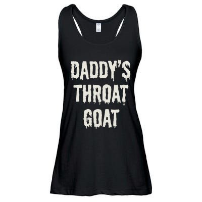 DaddyS Throat Goat Ladies Essential Flowy Tank