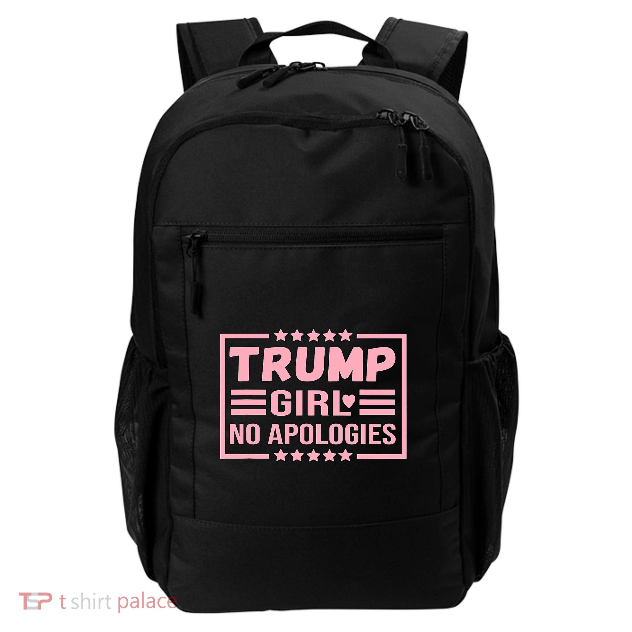 Donald Trump Girl No Apologies Election 2024 Trump Backpack