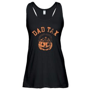 Dad Tax Halloween Trick Or Treat Candy Pumkin Dad Joke Ladies Essential Flowy Tank