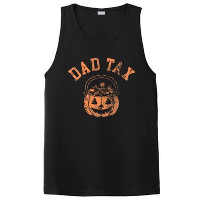 Dad Tax Halloween Trick Or Treat Candy Pumkin Dad Joke PosiCharge Competitor Tank