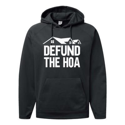 Defund The HOA Performance Fleece Hoodie